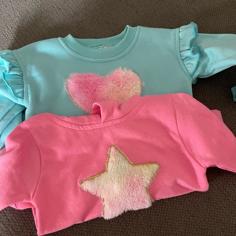 2 Infant sweatshirts size 12 months